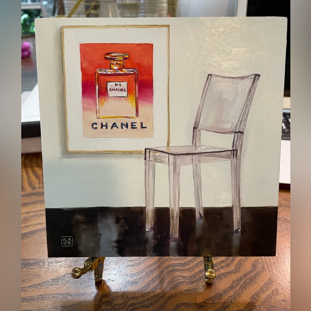 Chanel Mini Painting - 6” x 6”